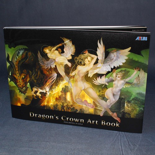 Dragon crown art book - crown,