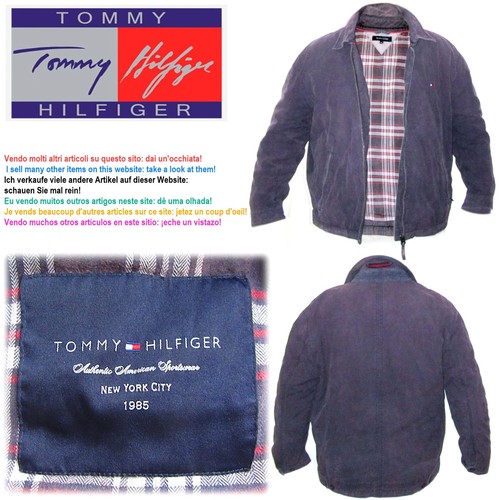 Tommy hilfiger blue cotton - tommy, hilfiger: