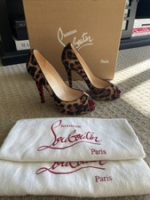CHRISTIAN LOUBOUTIN PRIVE 120 Pony LUXOR 38