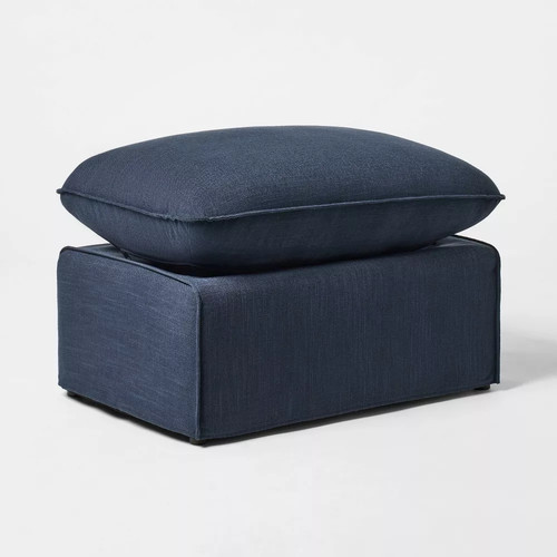 Slipcover imbottito ottomano