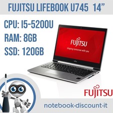 Notebook FUJITSU LIFEBOOK