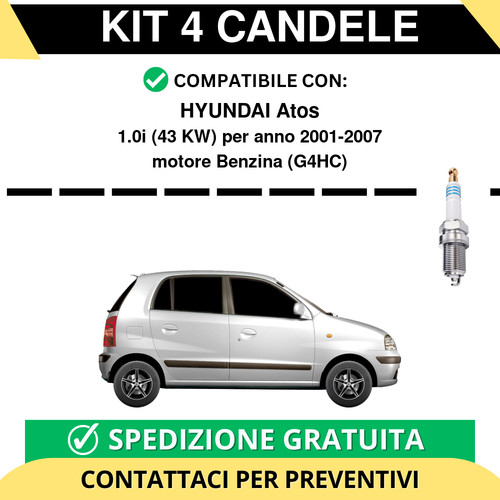 Kit candele per - 4,