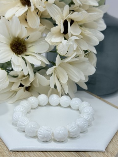 Bracciale perle tridacna - di,