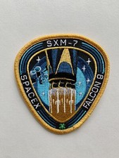 SXM-7 FALCON 9 Mission patch