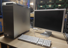 VINTAGE APPLE Mac Pro1 A1186 + Cinema HD Display A1082 + A1097 + A1048 + A1152