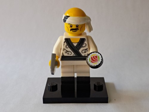 Lego sushi chef - sushi, minifigure