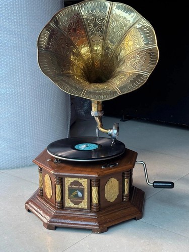 Grammofono hmv look - grammofono, vintage