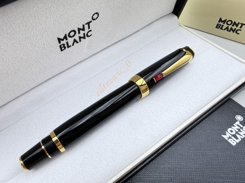 Montblanc resina noir platino - resina,