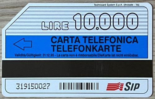 Carta telefonica negozi sip - in,