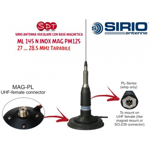 Sirio antenna veicolare - antenna, ml