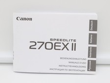 Canon Speedlite 270EX II User