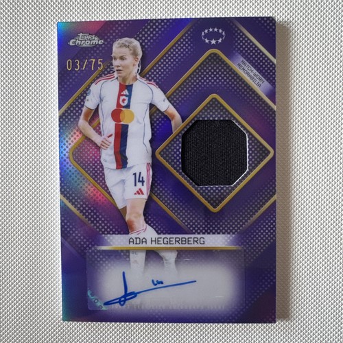 Ada hegerberg topps chrome - -,
