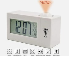 Sveglia Digitale Led Orologio A Proiezione Multifunzione Controllo Vocale