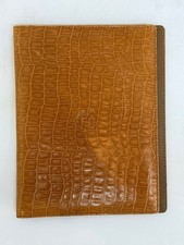 Fendi Porta-documenti Vintage -  Pelle in stampa coccodrillo - made in Italy