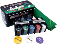 Set Da Poker Con Scatola in