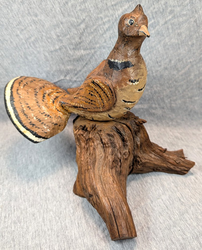 Vintage ruffed grouse - ruffed,