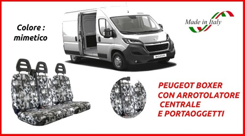 Coprisedili peugeot boxer con - coprisedili,