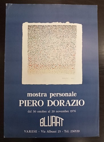 Poster mostra piero dorazio - mostra,
