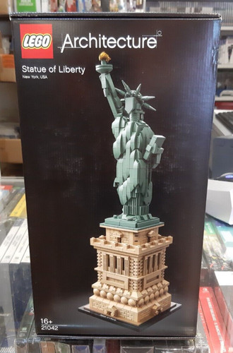 Lego architecture 21042 - lego, statua