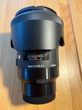 Sigma Art 50 mm F/1,4 DG HSM obiettivo per fotocamera Sony E-Mount - nero