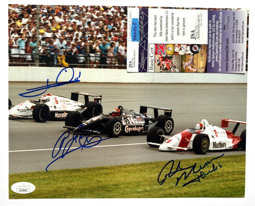 Mario andretti foyt - mario, aj