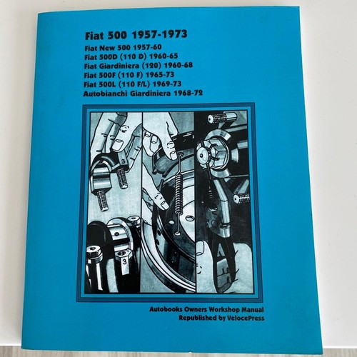 Fiat 500 maintenance manual - fiat,
