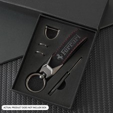 PORTACHIAVI METALLO PELLE