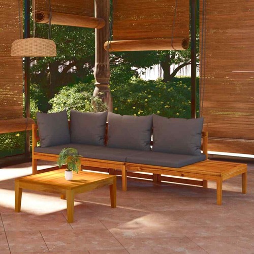Vidaxl set divani giardino - set,