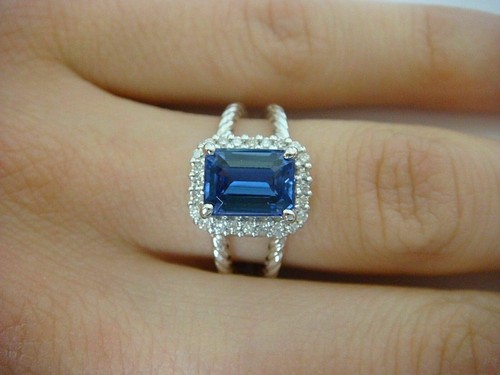 Anello oro bianco carati - bianco, 14