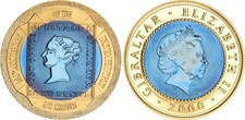 Gibilterra oro e titanio 2000
