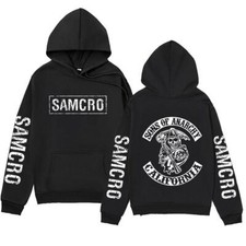 Felpa con cappuccio sons of - tv,