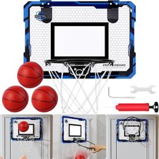 Mini Canestro da Basket da Esterno per Bambini con 3 Palline e Accessori Complet