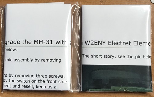 W2eny microfono hifi electret - w2eny,