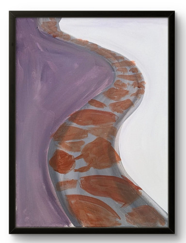 Quadro astratto ancora 11x14