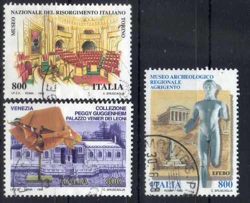 1998 italia repubblica musei - italia,