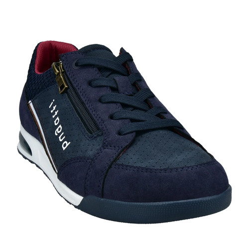Bugatti sneaker uomo blu tempo - sneaker,
