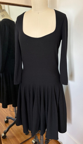 Abito alexander mcqueen nero - abito,
