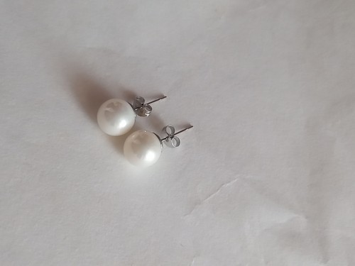 L433 orecchini perle base - perle,