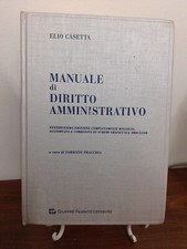 CASETTA - MANUALE DI DIRITTO AMMINISTRATIVO [ GIUFFRE, 2020 ]