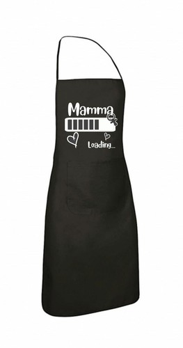 Grembiule nero cucina scritta - grembiule,