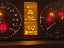 Mercedes Classe A W169 Classe B W245 Display sostituzione ripristino pixel 