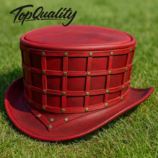 Cappello steampunk pelle - cappello,