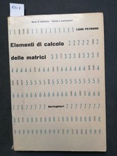 PETRONE - Elementi Di Calcolo