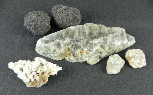 Lotto minerali pietre selenite - lotto,