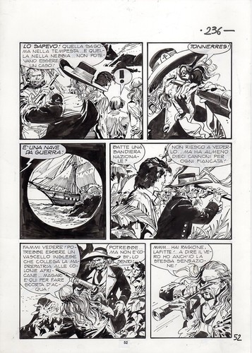 Tavola originale zagor - originale,
