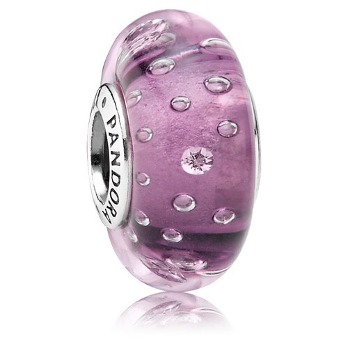 Charm pandora viola - charm,