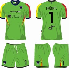 Completo Lecce Portiere Calcio Nome e Numero Con La Personalizzazione No Reso