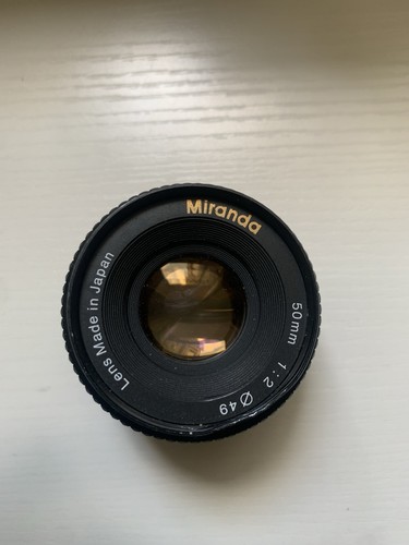 Miranda 50mm obiettivo - miranda,