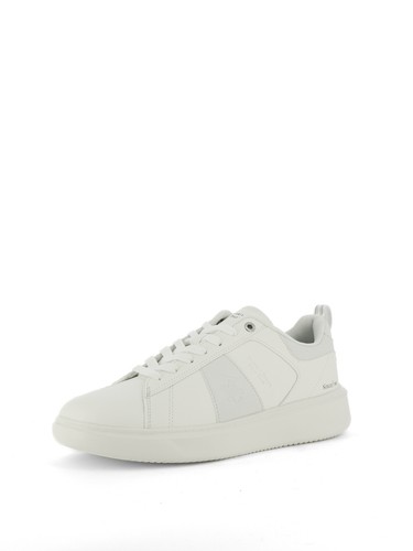 Sneakers stringate uomo bianco