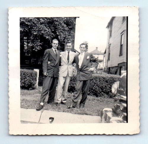 Vecchia foto quadrata vintage